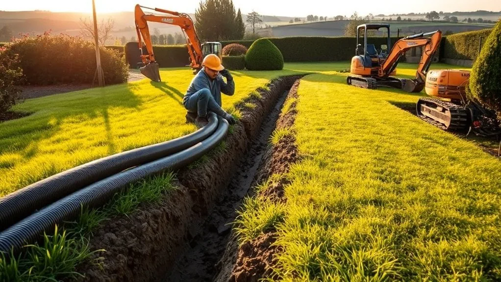 Irrigation Pipe Installation in Rochester | Gardens, Grounds & Land