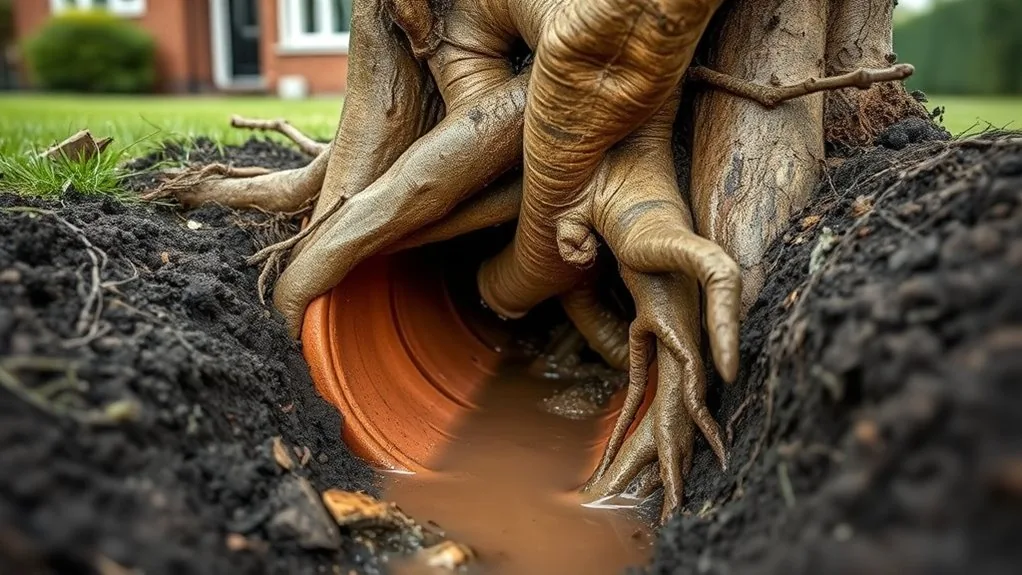 Tree Root Damage in Drains | Detection & Removal in Rochester